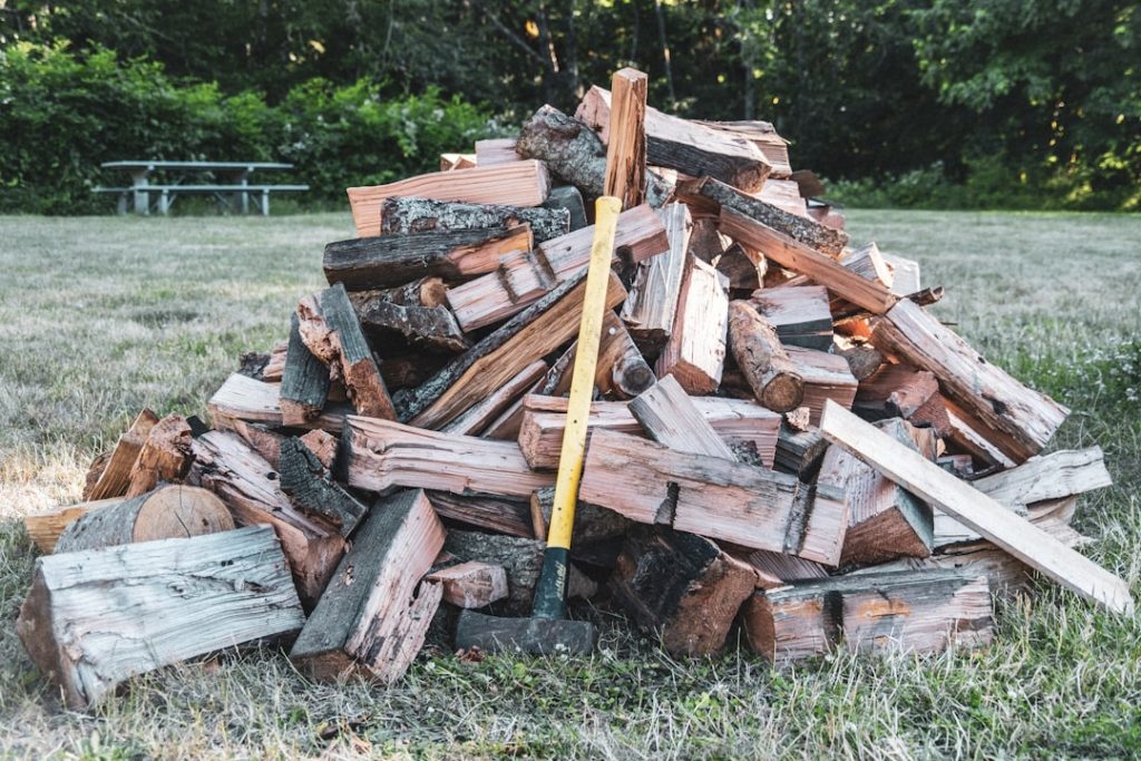 brown-wood-logs-on-green-grass-field-during-daytime-u6tfp2oowfq